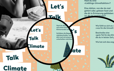 Let’s Talk Climate! auf Englisch und digital